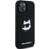 Apple iPhone 15 Plus / 14 Plus Karl Lagerfeld dėklas Crossbody IML Karl Head MagSafe (KLHMP15MSCHPPLK) juodos spalvos