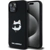 Apple iPhone 15 Plus / 14 Plus Karl Lagerfeld dėklas Crossbody IML Karl Head MagSafe (KLHMP15MSCHPPLK) juodos spalvos