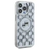 Apple iPhone 15 Pro Max Karl Lagerfeld IML Monogram Karl&amp;Choupette Head MagSafe (KLHMP15XHMCKMHT) dėklas telefonui skaidrus