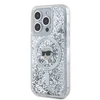Karl Lagerfeld Liquid Glitter Karl Head MagSafe Apple iPhone 15 Pro Max - dėklas telefonui skaidrus