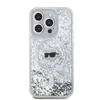 Karl Lagerfeld Liquid Glitter Karl Head MagSafe Apple iPhone 15 Pro Max - dėklas telefonui skaidrus