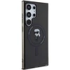 Karl Lagerfeld KLHMS24LHFCKNOK Samsung Galaxy S24 Ultra S928 dėklas telefonui Juodas spalvos hardcase IML Ikonik MagSafe