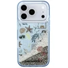 Karl Lagerfeld Liquid Glitter Beach dėklas skirtas iPhone 18 Pro Mėlyna