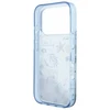 Karl Lagerfeld Liquid Glitter Beach dėklas skirtas iPhone 18 Pro Mėlyna
