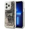 Apple iPhone 13 Pro Karl Lagerfeld dėklas Liquid Glitter Gatsby (KLHCP13LLGGKBK) juodos spalvos