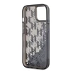 Karl Lagerfeld Liquid Glitter Monogram Gradient dėklas telefonui Apple iPhone 15 juodos spalvos
