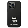 Apple iPhone 14 Pro Karl Lagerfeld dėklas Silicone Choupette Body (KLHCP14LSLCTBK) juodos spalvos