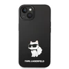 Karl Lagerfeld dėklas iPhone 14 Plus 6,7 KLHCP14MSNCHBCK juodas HC Silicone NFT Choupette