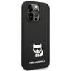 Apple iPhone 14 Pro Karl Lagerfeld dėklas Silicone Choupette Body (KLHCP14LSLCTBK) juodos spalvos