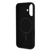 Dėklas Karl Lagerfeld KLHMP16SSKCHPPLK Apple iPhone 16 6.1" juodos spalvos hardcase Silicone Double Heads Print MagS