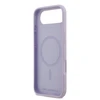 Karl Lagerfeld Liquid Silicone Karl and Choupette MagSafe dėklas skirtas Apple iPhone 17 Air Violetinė