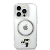 Apple iPhone 14 Pro Max Karl Lagerfeld dėklas IML NFT Karl&Choupette Magsafe (KLHMP14XHNKCIT) skaidrus
