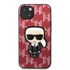 Karl Lagerfeld KLHCP13SPMNIKPI Apple iPhone 13 mini 5,4″ kietas dėklas red Monogram Ikonik Patch