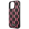 Apple iPhone 13 Pro Max Karl Lagerfeld dėklas Monogram Plaque (KLHCP13XMNMP1P) rožinės spalvos