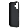 Karl Lagerfeld PU Quilted Pattern Apple iPhone 16 dėklas telefonui juodos spalvos