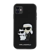 Karl Lagerfeld KLHCN61SANKCPK Apple iPhone 11 / Xr 6.1" dėklas telefonui juodos spalvos Saffiano Karl &amp; Choupette
