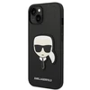Karl Lagerfeld telefono dėklas Saffiano Karl's Head Patch iPhone 13/14/15
