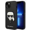 Karl Lagerfeld telefono dėklas Saffiano Karl's Head Patch iPhone 13/14/15