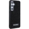 Samsung Galaxy S24 Plus Karl Lagerfeld Dėklas Rhinestone Metal Logo (KLHCS24MHDSPRK) juodos spalvos