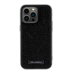 Karl Lagerfeld Rhinestone Logo Metal Plate Apple iPhone 15 Pro Max - dėklas telefonui juodos spalvos