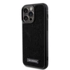 Karl Lagerfeld Rhinestone Logo Metal Plate Apple iPhone 15 Pro Max - dėklas telefonui juodos spalvos