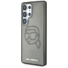 Karl Lagerfeld Rhinestones Karl Head Logo Samsung Galaxy S25 Ultra dėklas telefonui juodos spalvos