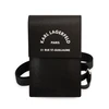 Dėklas Karl Lagerfeld Handbag KLWBSARSGK juodas Embossed RSG