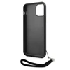 Karl Lagerfeld KLHCN61PSQRKS Apple iPhone 11 /Xr 6,1″ sidabrinis kietas dėklas Sequins Cord