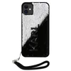 Apple iPhone 11 Karl Lagerfeld dėklas Sequins Cord (KLHCN61PSQRKS) sidabrinės spalvos