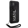 Apple iPhone 11 Karl Lagerfeld dėklas Sequins Cord (KLHCN61PSQRKS) sidabrinės spalvos