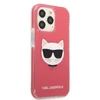 Apple iPhone 13 Pro Karl Lagerfeld dėklas Choupette Head (KLHCP13LTPECPI) rožinės spalvos