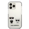 Apple iPhone 13 Pro Karl Lagerfeld dėklas Karl&Choupette baltos spalvos