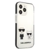 Apple iPhone 13 Pro Karl Lagerfeld dėklas Karl&Choupette baltos spalvos