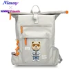 NIMMY laptop bag COOL&amp;CUTE 2.0 Bear pilka
