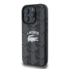 Lacoste Blend Monogram MagSafe dėklas skirtas Apple iPhone 16 Pro juodos spalvos