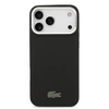 Lacoste Iconic Petit Pique Camera Stand MagSafe dėklas skirtas Apple iPhone 17 Pro Max juodos spalvos