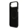 Lacoste Iconic Petit Pique Camera Stand MagSafe dėklas skirtas Apple iPhone Air juodos spalvos