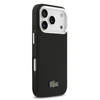 Lacoste Iconic Petit Pique Camera Stand MagSafe dėklas skirtas Apple iPhone 17 Pro juodos spalvos