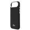 Lacoste Iconic Petit Pique Camera Stand MagSafe dėklas skirtas Apple iPhone Air juodos spalvos