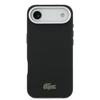 Lacoste Iconic Petit Pique Metal Logo MagSafe dėklas skirtas Apple iPhone Air Juodas