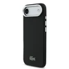 Lacoste Iconic Petit Pique Metal Logo MagSafe dėklas skirtas Apple iPhone Air Juodas