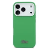 Lacoste Iconic Petit Pique Metal Logo MagSafe dėklas skirtas Apple iPhone 17 Pro žalios spalvos