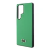Lacoste Iconic Petit Pique Woven Logo MagSafe dėklas skirtas Samsung Galaxy S25 Ultra žalios spalvos