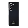 Lacoste Iconic Petit Pique Woven Logo MagSafe dėklas skirtas Samsung Galaxy Z Fold 6 juodos spalvos