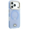 Dėklas Lacoste IML Shockproof Petit Pique Gold Logo MagSafe Case for iPhone 18 Pro Mėlyna