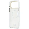 Dėklas Lacoste IML Shockproof Petit Pique Gold Logo MagSafe Case for iPhone 18 Pro Max Transparent