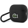 Dėklas Lacoste Petit Pique Croc Logo Patch Case for AirPods Pro 3 Juodas