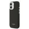 Lacoste PU Leather Champs Elysees MagSafe dėklas skirtas Apple iPhone 17 juodos spalvos