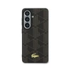 Lacoste PVC mišinio monogramos aukso spalvos magnetinis dėklas, skirtas „Samsung Galaxy S26+“, rudas