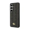 Lacoste PVC mišinio monogramos aukso spalvos magnetinis dėklas, skirtas „Samsung Galaxy S26+“, rudas